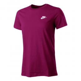 Nike Sportswear Club T-Shirt Damen - Lila, Größe L