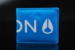 Nixon Patchwork Bi-Fold Wallet Portemonnaie Blue