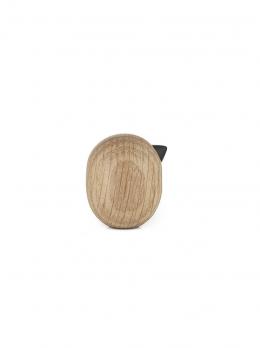 Normann Copenhagen Little Bird Vogelfigur - oak - Höhe 3 cm - Ø 2,5 cm