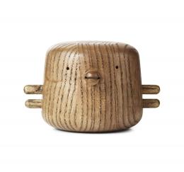 Normann Copenhagen San Dekofigur - Stained Ash - Höhe 9 cm - Ø 10,7 cm