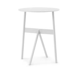 Normann Copenhagen Stock Tisch - White - Höhe 46 cm - Ø 37 cm