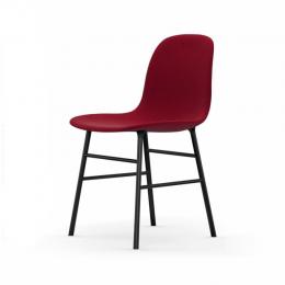 Normann Form Black Stuhl Textil-gepolstert fame - red 64089 - H 80 x B 48 x T 52 cm