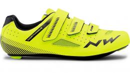 Northwave Core Rennradschuh Herren YELLOW FLUO/BLACK 42