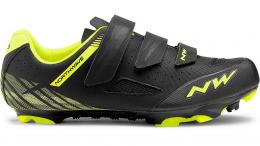 Northwave Origin MTB Schuh Herren BLACK/YELLOW FLUO 46