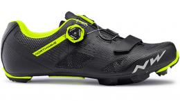 Northwave Razer MTB Schuh Herren BLACK/YELLOW FLUO 41