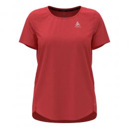 Odlo Crew Neck Chill-Tech Laufshirt Damen - Braun, Größe S