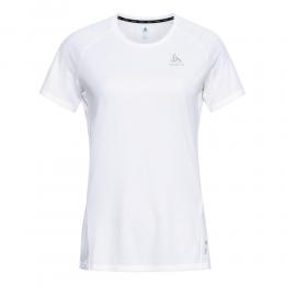 Odlo Crew Neck Essential Chill-Tech Laufshirt Damen - Weiß, Größe XS