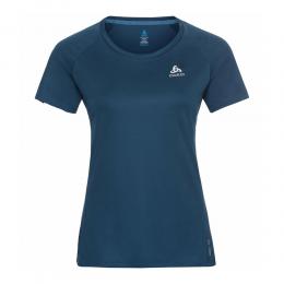 Odlo Essential Chill-Tec Crew Neck T-Shirt Damen - Blau, Größe L