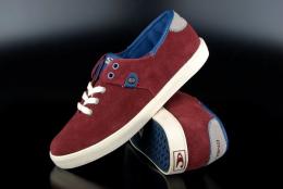 Oneill Sneaker Maui LTR Red Mahogany Suede