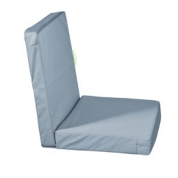 Outbag Lowrise Gartenstuhl-Auflage Plus für Niederlehner - stone grey - Sitzfläche 45 cm - Lehne H50 x B50 cm