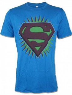Outpost Herren Vintage Shirt Superman Shield (L)