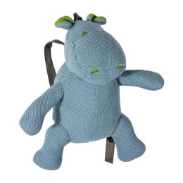 pad HIPPO Rucksack - blue - 35x35 cm