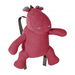 pad HIPPO Rucksack - pink - 35x35 cm