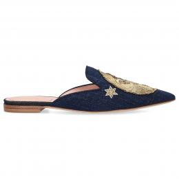 Pantoletten MIA SUN MOON Denim