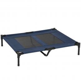 PawHut Hundeliege outdoor Schlafplatz Hundebett Hundesofa Haustierbett Katzenbett Dunkelblau 92 x 76 x 18 cm