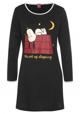Peanuts Nachthemd, mit Snoopy Druckmotiv