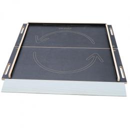 Pedalo Rolli-Parcours Station Wendeplatte