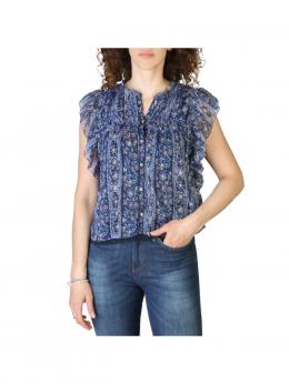 Pepe Jeans Damen Sommerbluse Mehrfarbig, Gr&ouml;&szlig;e S