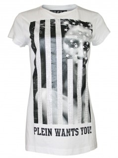Philipp Plein Damen Shirt Plein Wants You