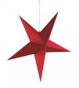 Philippi Der Stern Weihnachtsschmuck - rot - L - 24 x 24 cm
