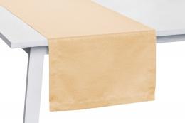 Pichler BEVERLY Gedeckläufer - apricot - 50x150 cm