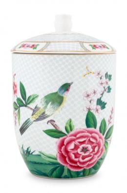 Pip Studio Blushing Birds Vorratsdose - White - 1,5 Liter