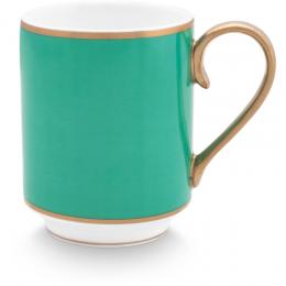 Pip Studio Chique Becher - goldfarbig-green - 250 ml