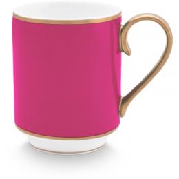 Pip Studio Chique Becher - goldfarbig-pink - 250 ml