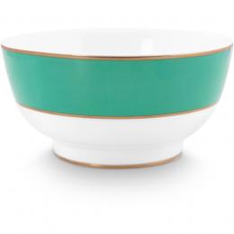 Pip Studio Chique Schale - goldfarbig-green - Ø 18 cm
