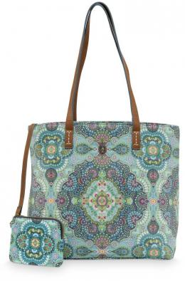 Pip Studio MOON DELIGHT SHOPPER TRAGETASCHE M - Blue - 32/47x18.5x31 cm