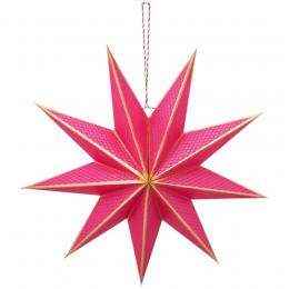 PiP Studio WINTER WONDERLAND Paper Weihnachtsstern - pink - Ø 60 cm
