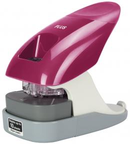 PLUS JAPAN Heftger&auml;t SL-112A klammerlos, weinrot