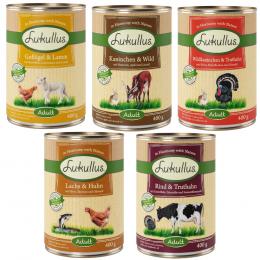 Probiermix Lukullus Naturkost Adult - 6 x 400 g (5 Sorten)