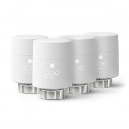Programmierbarer Thermostat Tado Smart Radiator Thermostat - Quattro Wei&szlig; (4 Einheiten)