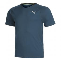 Puma Run Cloudspun Laufshirt Herren - Blau, Gr&ouml;&szlig;e XL