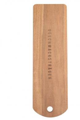 R&auml;der POESIE ET TABLE Schneidebrett GESCHMACKSTR&Auml;GER - braun - 59,5x18x1,7 cm