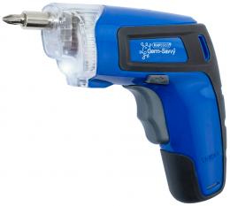 RAPESCO Akkuschrauber, 3,6 V, antibakteriell, blau
