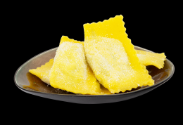 Ravioli Ricotta und Spinat