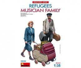 Reisende Musikerfamilie - Figurenset (2)