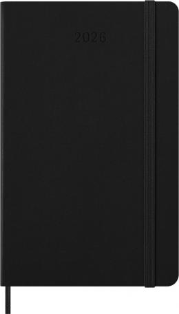 Restposten:MOLESKINE Buchkalender 2026, Wochen,L/A5, schwarz