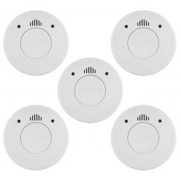 REV 5er-Spar-Set Rauchwarnmelder LM-107B mit 10-Jahres-Batterie