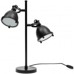 Rivièra Maison Harlem Schreibtischlampe - schwarz - 31x16x65 cm
