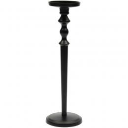 Rivièra Maison Warrington Kerzenhalter - schwarz - Ø 11 cm - H&ouml;he 36 cm