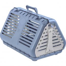 Rotho MyPet faltbare Transportbox taubenblau