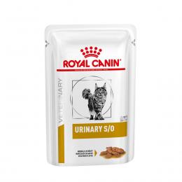 Royal Canin Vet Diet Urinary S/O Katze - Häppchen in Soße 12x85g
