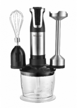 Royalty Line Stabmixer-Set - Mit Tonsteuerung - 800W - 230V - Edelstahl