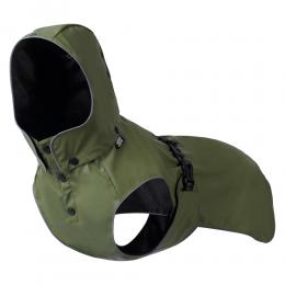 Rukka® Streamy Eco Regenmantel, oliv - ca. 25 cm Rückenlänge
