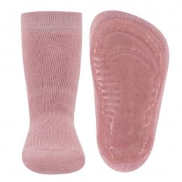 Rutschfeste Kindersocken – Helle wilde Rose – 21-22