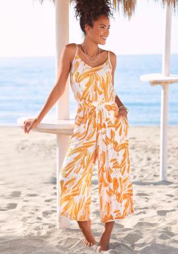 s.Oliver Culotte-Overall, mit Alloverdruck