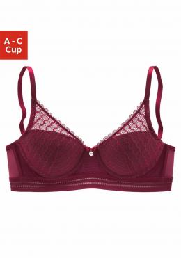 s.Oliver Push-up-BH »Estelle«, mit graphischer Spitze